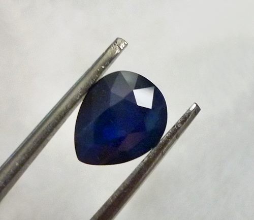 2.90CT 非加熱ディープブルーセイロンサファイア