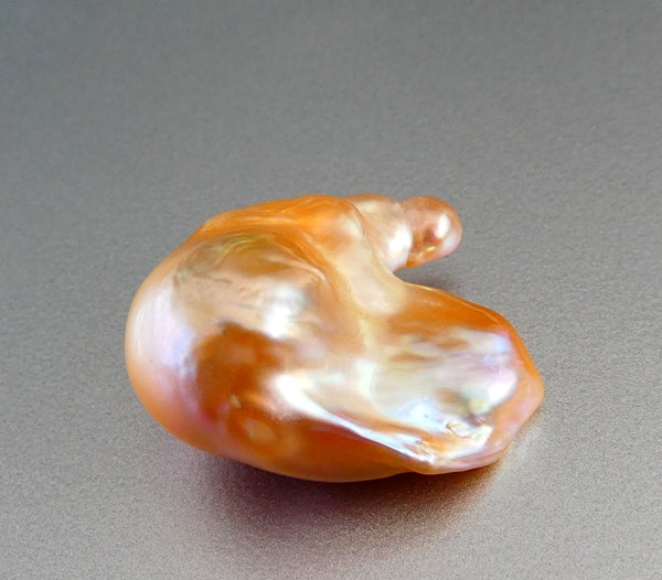 21.61CT UNIQUE GENUINE EXCELLENT HUGE PINK GOLD JAPANESE KASUMI PEARL