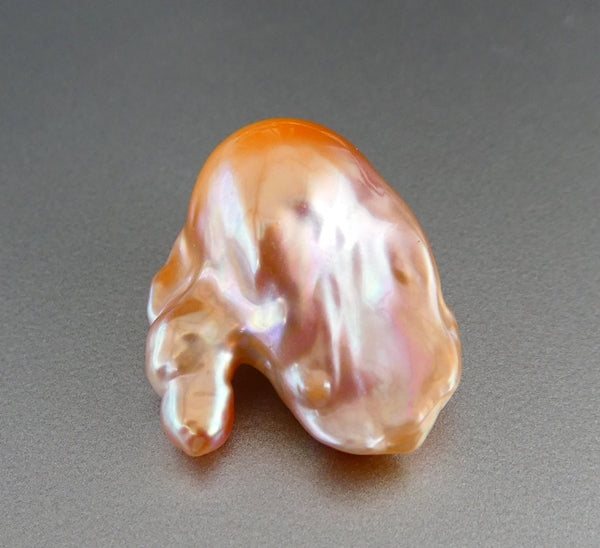 21.61CT UNIQUE GENUINE EXCELLENT HUGE PINK GOLD JAPANESE KASUMI PEARL