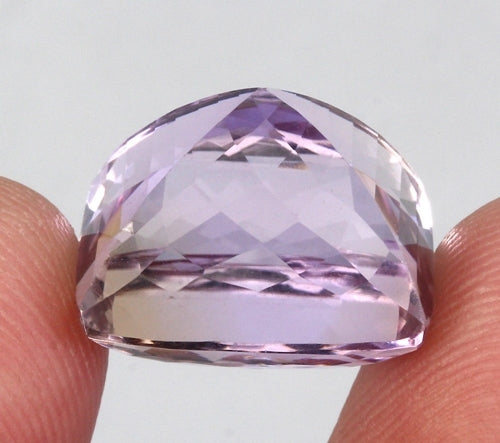 23.04CT NATURAL PURPLE YELLOW AMETRINE.