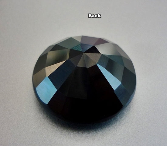 26.13CT UNHEATED EXCELLENT HUGE 100% NATURAL ROUND BLACK SPINEL