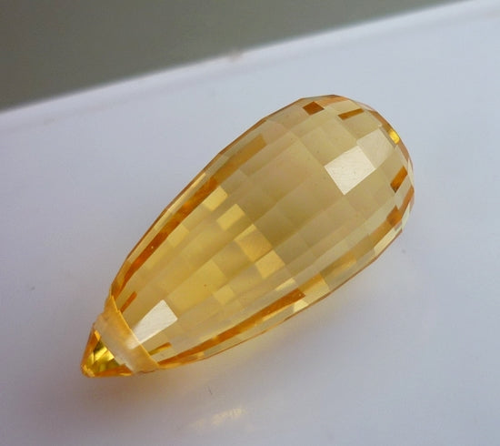 28.97CT 完璧な 100% 天然 最高のイエロー シトリン