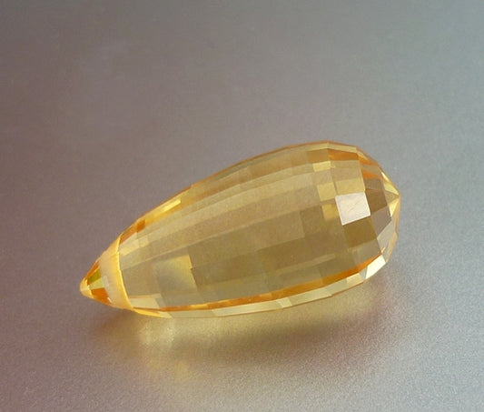 28.97CT 完璧な 100% 天然 最高のイエロー シトリン