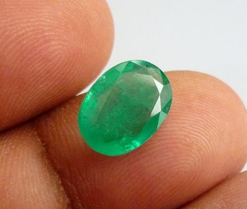 3.03CT GORGEOUS HUGE 100% NATURAL GREEN COLUMBIAN EMERALD