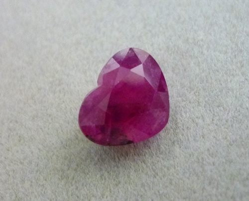 3.10CT UNHEATED GORGEOUS RED HEART RUBY