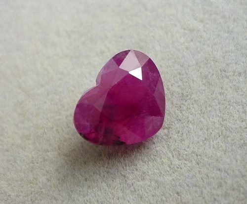 3.10CT UNHEATED GORGEOUS RED HEART RUBY