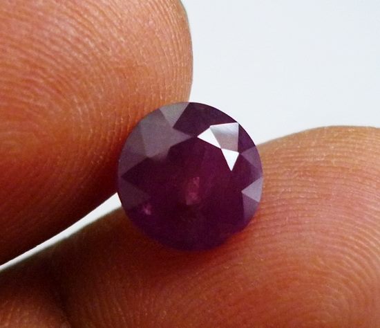 3.20CT UNHEATED PURPLE PINK KASHMIR SAPPHIRE