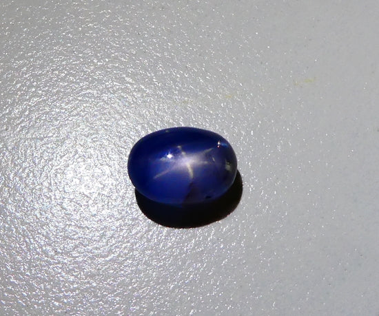 3.24CT UNHEATED 100% NATURAL BLUE BURMESE STAR SAPPHIRE