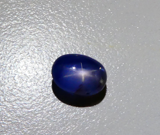 3.24CT 非加熱 100% 天然ブルー ビルマ スター サファイア