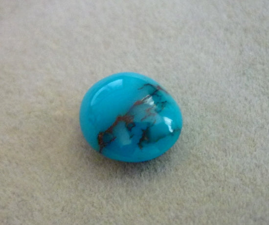 3.28CT VERY BEAUTIFUL NATURAL 100% PERSIAN BLUE TURQUOISE