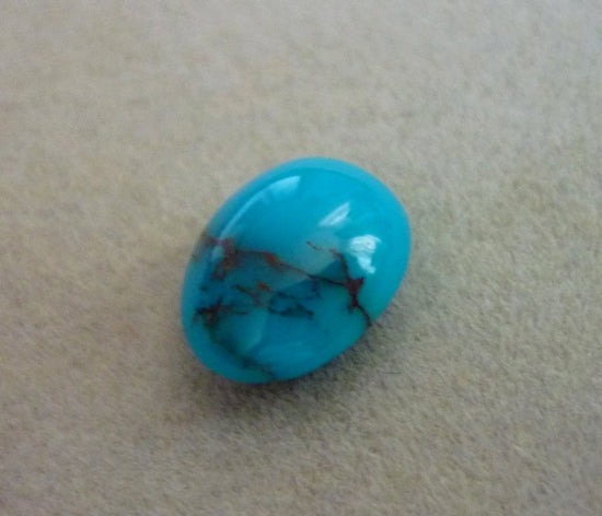 3.28CT VERY BEAUTIFUL NATURAL 100% PERSIAN BLUE TURQUOISE