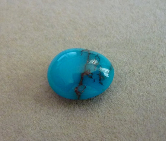 3.28CT VERY BEAUTIFUL NATURAL 100% PERSIAN BLUE TURQUOISE