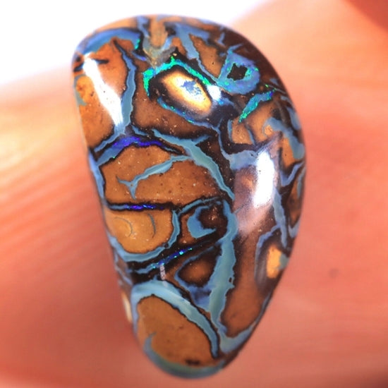 3.35CT EXCELLENT UNIQUE 100% NATURAL BIG AUSTRALIAN BOULDER OPAL