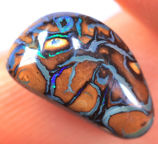 3.35CT EXCELLENT UNIQUE 100% NATURAL BIG AUSTRALIAN BOULDER OPAL