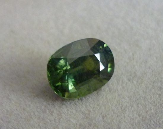 3.36CT SUMPTUOUS GREEN SAPPHIRE