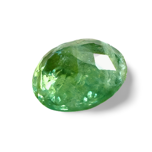 3.36CT MINT GREEN TSAVORITE GARNET