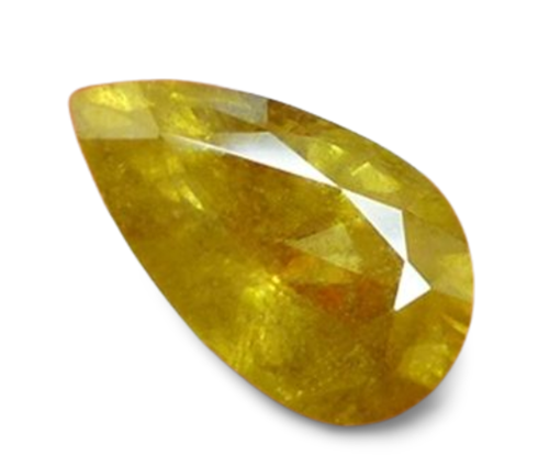 3.39CT GORGEOUS GOLDEN YELLOW SPHENE