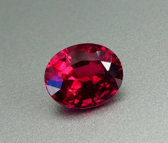 3.48CT 優れた巨大なオーバル 100% 天然パープル ピンク レッド アンバライト