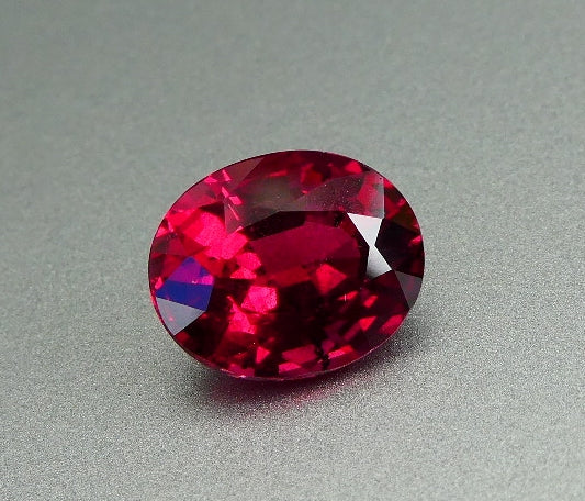 3.48CT 優れた巨大なオーバル 100% 天然パープル ピンク レッド アンバライト