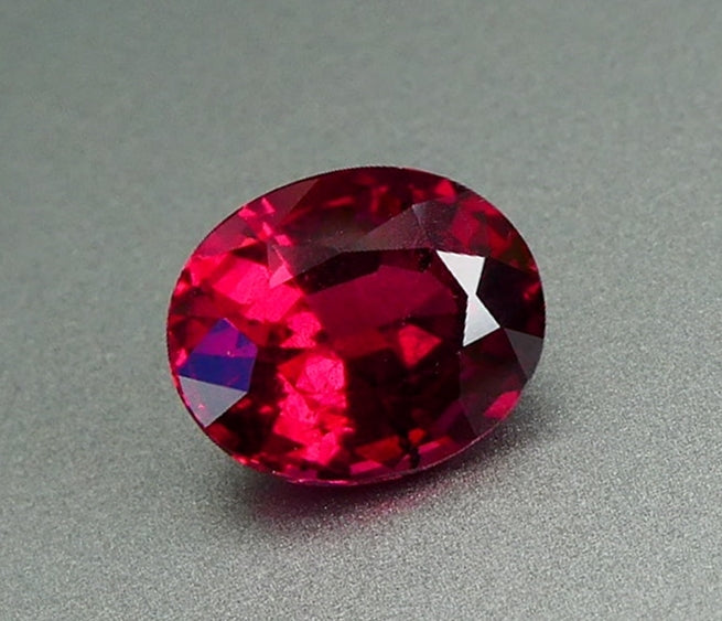 3.48CT 優れた巨大なオーバル 100% 天然パープル ピンク レッド アンバライト