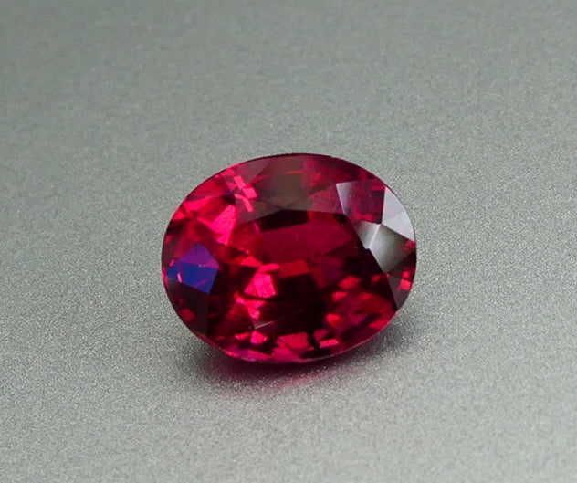 3.48CT 優れた巨大なオーバル 100% 天然パープル ピンク レッド アンバライト