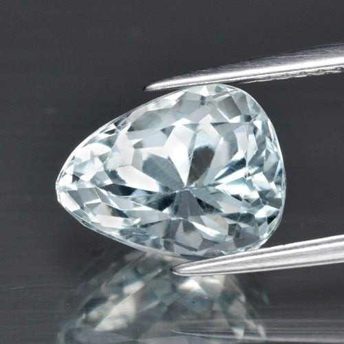 3.49CT SHIMMERING AQUA BLUE NATURAL AQUAMARINE