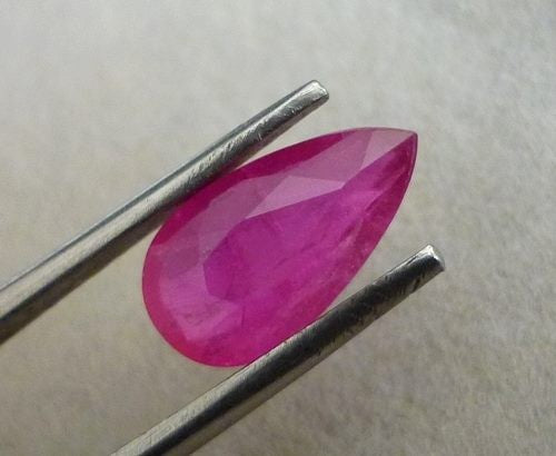 3.56CT GORGEOUS HUGE PINKISH RED NATURAL RUBY