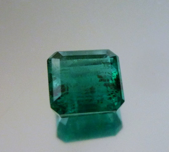 3.61CT CERTIFIED EXCELLENT HUGE 100% NATURAL GREEN COLUMBIAN EMERALD $5000