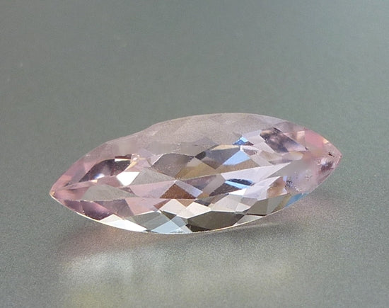 3.61CT UNHEATED EXCELLENT HUGE MARQUISE 100% NATURAL PINK MORGANITE