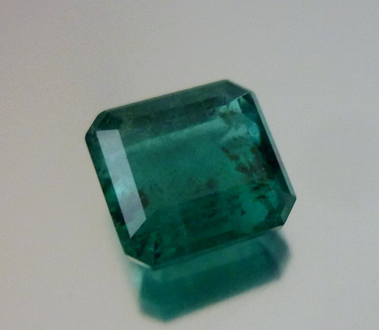 3.61CT CERTIFIED EXCELLENT HUGE 100% NATURAL GREEN COLUMBIAN EMERALD $5000