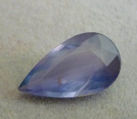 3.81CT UNHEATED NATURAL PURPLE BLUE SAPPHIRE