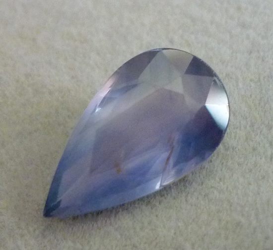 3.81CT 非加熱天然パープルブルーサファイア