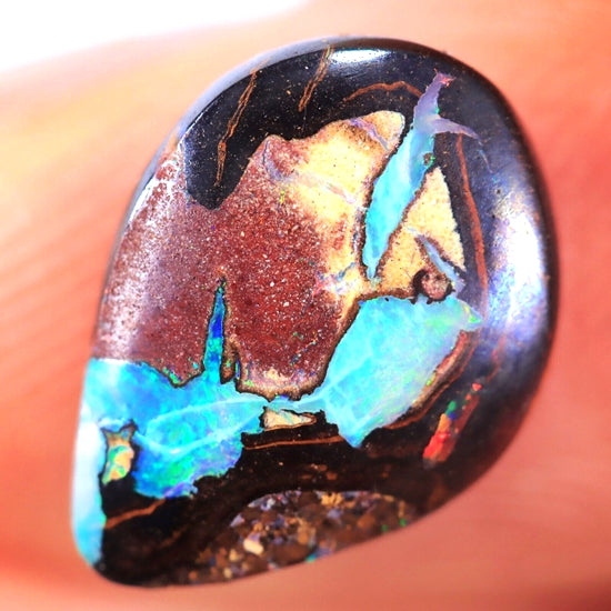 3.98CT EXCELLENT HUGE 100% NATURAL BIG AUSTRALIAN BOULDER OPAL