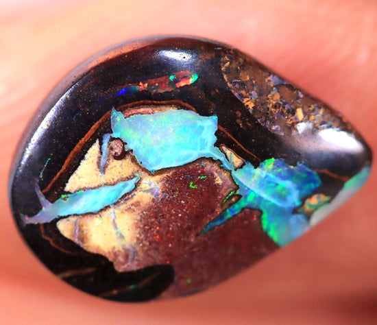 3.98CT EXCELLENT HUGE 100% NATURAL BIG AUSTRALIAN BOULDER OPAL