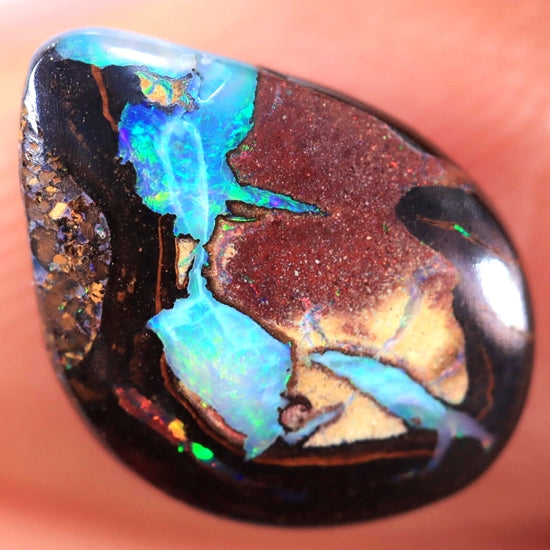 3.98CT EXCELLENT HUGE 100% NATURAL BIG AUSTRALIAN BOULDER OPAL