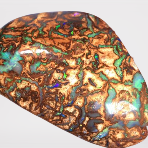 35.75CT VERY UNIQUE GORGEOUS AUSTRALIAN BOULDER OPAL