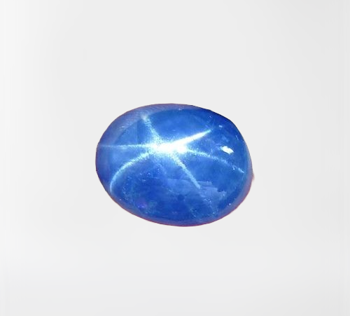 4.00CT UNHEATED NATURAL BLUE BURMESE STAR SAPPHIRE