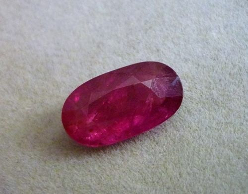 4.06CT GORGEOUS PINKISH RED NATURAL RUBY