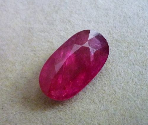 4.06CT GORGEOUS PINKISH RED NATURAL RUBY