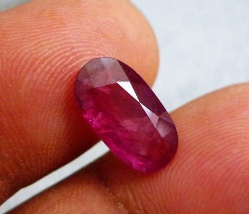 4.06CT GORGEOUS PINKISH RED NATURAL RUBY