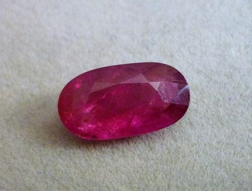 4.06CT GORGEOUS PINKISH RED NATURAL RUBY