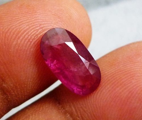 4.06CT GORGEOUS PINKISH RED NATURAL RUBY