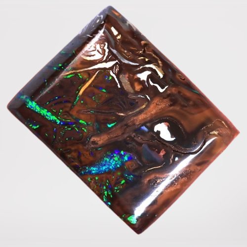 4.25CT GORGEOUS RAINBOW BIG AUSTRALIAN BOULDER OPAL