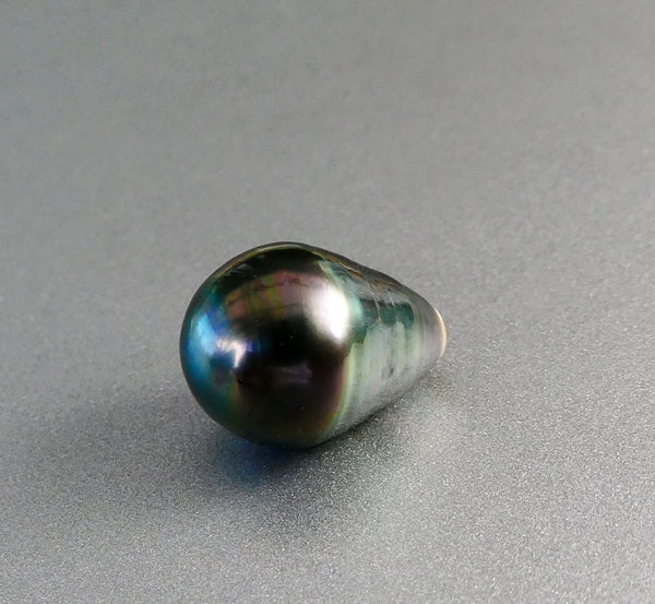 4.50CT EXCELLENT GENUINE SOUTH SEA PEACOCK GREEN GREY TAHITIAN PEARL