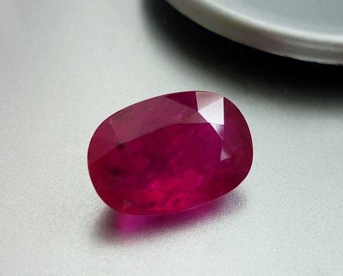 4.91CT GORGEOUS HUGE PINKISH RED 100% NATURAL RUBY