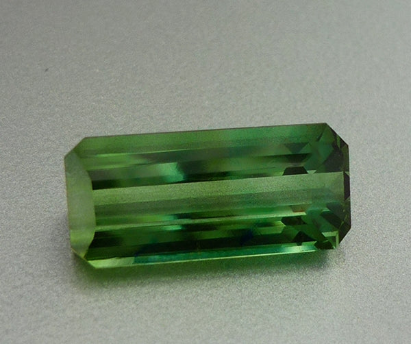 5.38CT EXCELLENT HUGE OCTAGON 100% NATURAL BLUE GREEN TOURMALINE