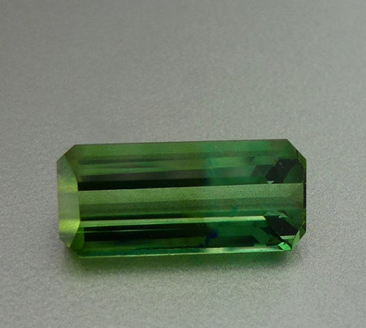 5.38CT EXCELLENT HUGE OCTAGON 100% NATURAL BLUE GREEN TOURMALINE