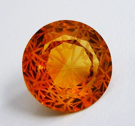 5.47CT UNIQUE GLOWING CUSTOM CUT GOLDEN YELLOW CITRINE