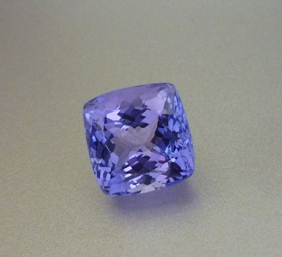 5.56CT UNTREATED LOUPE CLEAN 100% NATURAL VIOLET BLUE TANZANITE