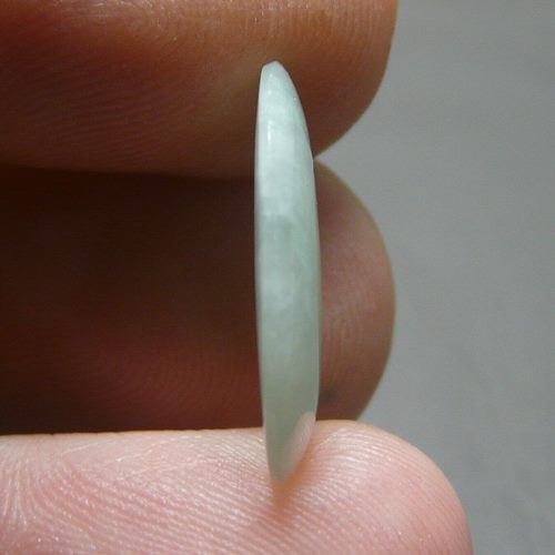 5.85CT UNTREATED GREEN WHITE A GRADE JADEITE